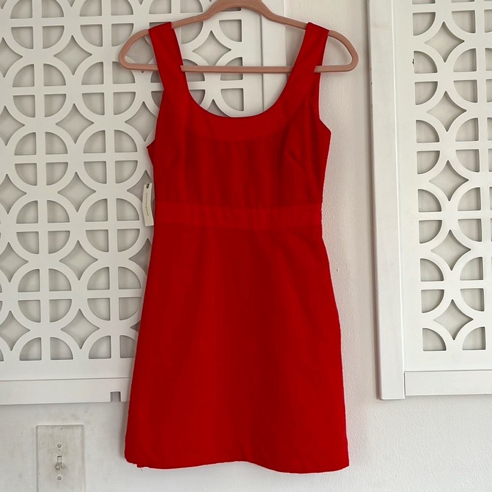 NWT Anthropologie Red Dress